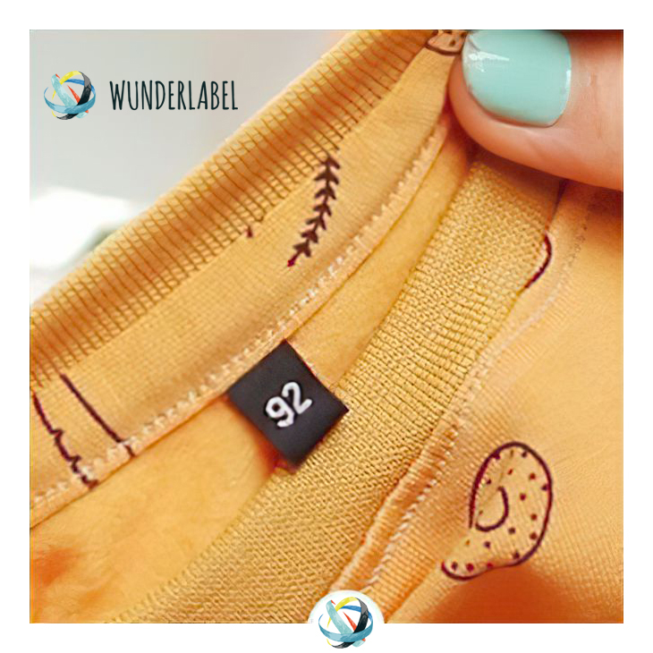 Size Số Tem_nhãn dệt_nhãn mác quần áo_50pcs_Size 25 to 49