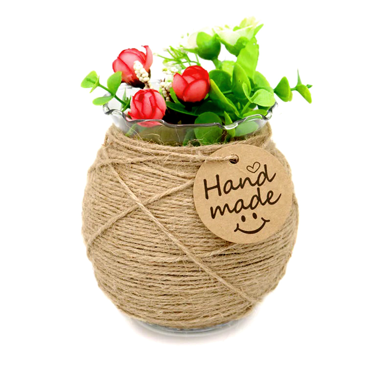 100pcs,Thẻ Tag Giấy Kraft / Trắng Treo Handmade tag_ làm bằng tay tag 35mm