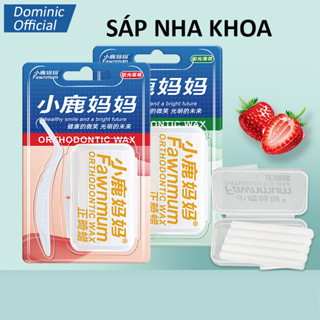 Sáp Nha Khoa Niềng Răng Chỉnh Nha Không Vị/Vị Hương Trái Cây Bám Dính Tốt Hỗ Trợ Giảm Đau An Toàn Tiện Dụng