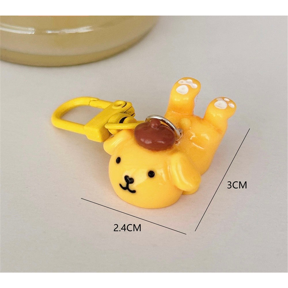 Móc Khóa Hình Nhân Vật Hoạt Hình Đáng Yêu Sarino Kuromi Melody Cinnamon Đáng Yêu - MK01