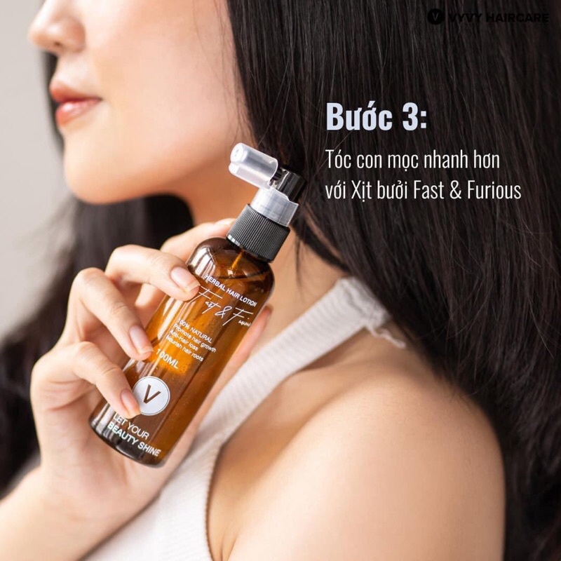 Combo 2 Chai Xịt Bưởi,Kích Mọc Tóc Vyvyhaircare 115ml