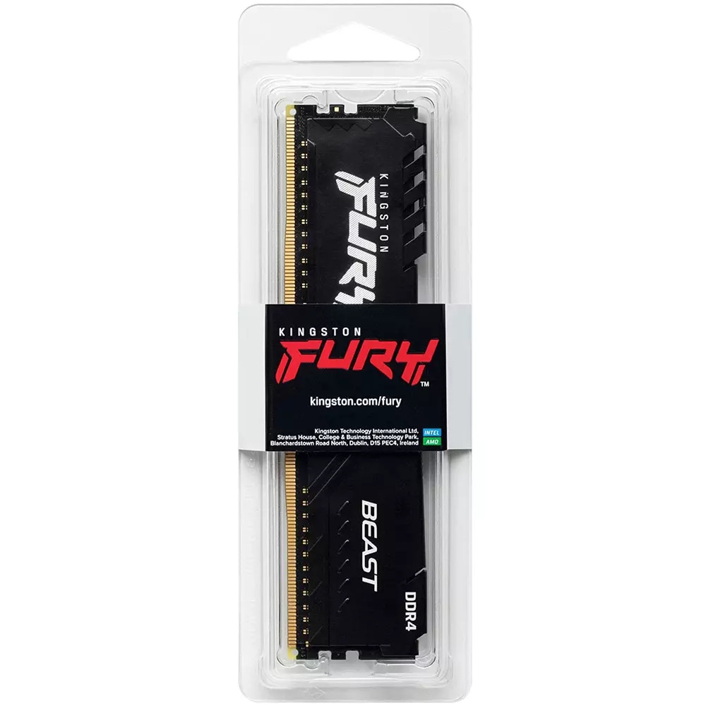 Ram PC Kingston Fury Beast Black 4GB/8GB/16GB DDR4 2400/2666/3200Hz - Chính Hãng New 100% - Bảo Hành 36 Tháng | BigBuy360 - bigbuy360.vn