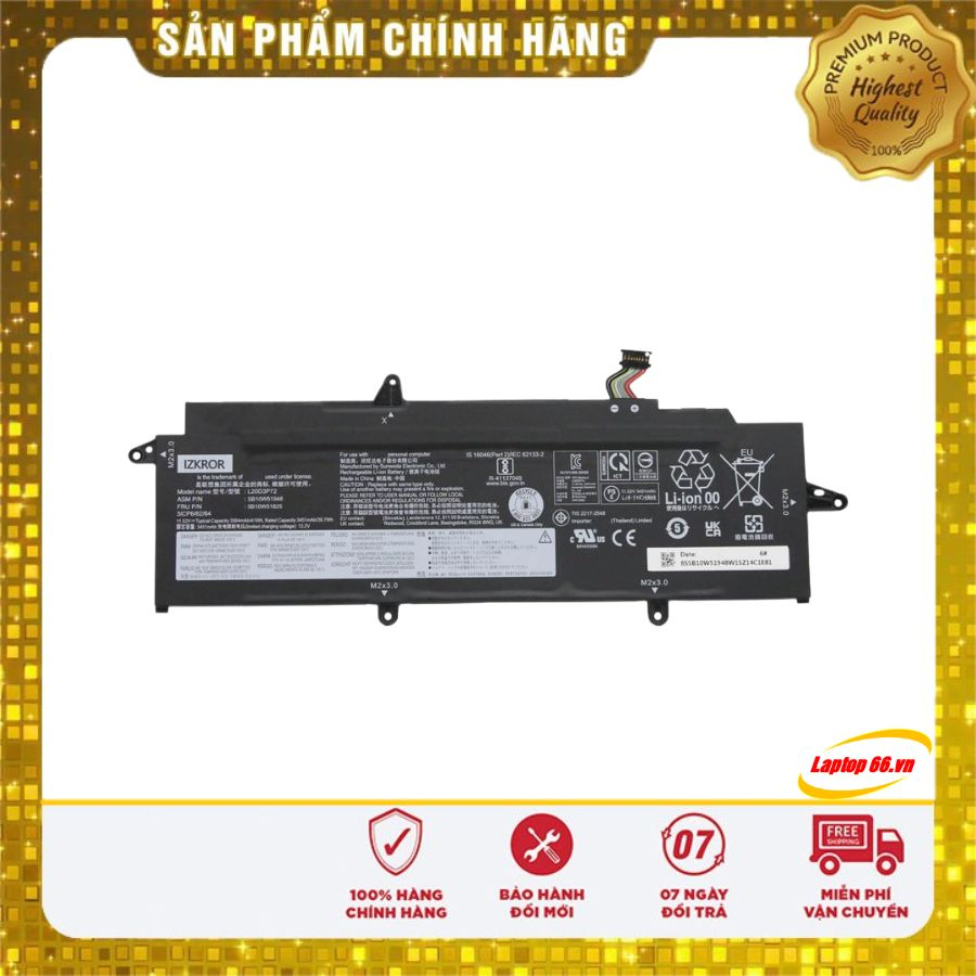 Pin Laptop Lenovo ThinkPad X13 Gen 3 / Gen 2 Model L20M4P73 [PIN HÃNG]