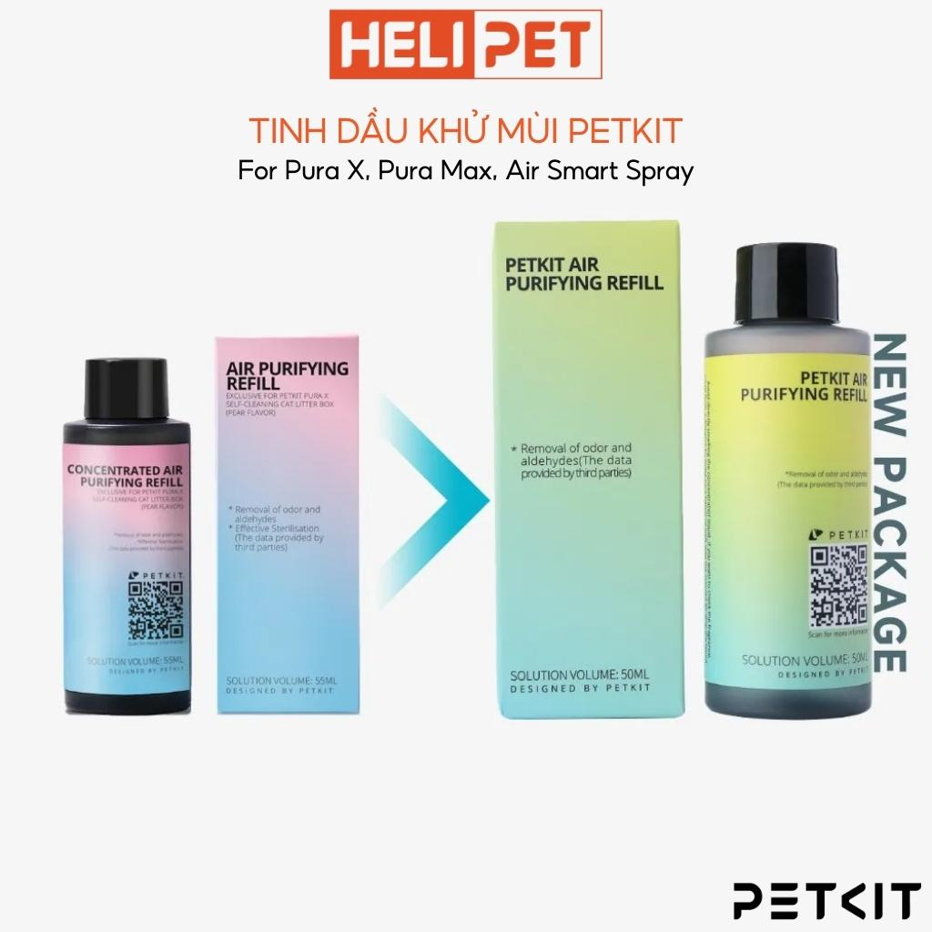 [COMBO 2, mua 4 giảm 7%] Tinh Dầu Dùng Cho Máy Vệ Sinh Tự Động Cho Mèo PETKIT Pura Max - HeLiPet