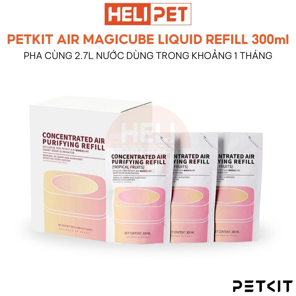 Tinh Dầu Máy Khử Mùi PETKIT Air Magicube Liquid Refill 300ml dùng 1 tháng - HeLiPet