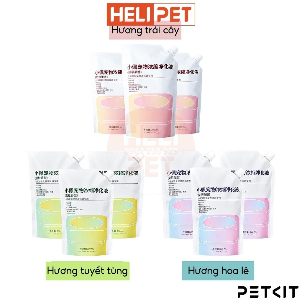 Tinh Dầu Máy Khử Mùi PETKIT Air Magicube Liquid Refill 300ml dùng 1 tháng - HeLiPet