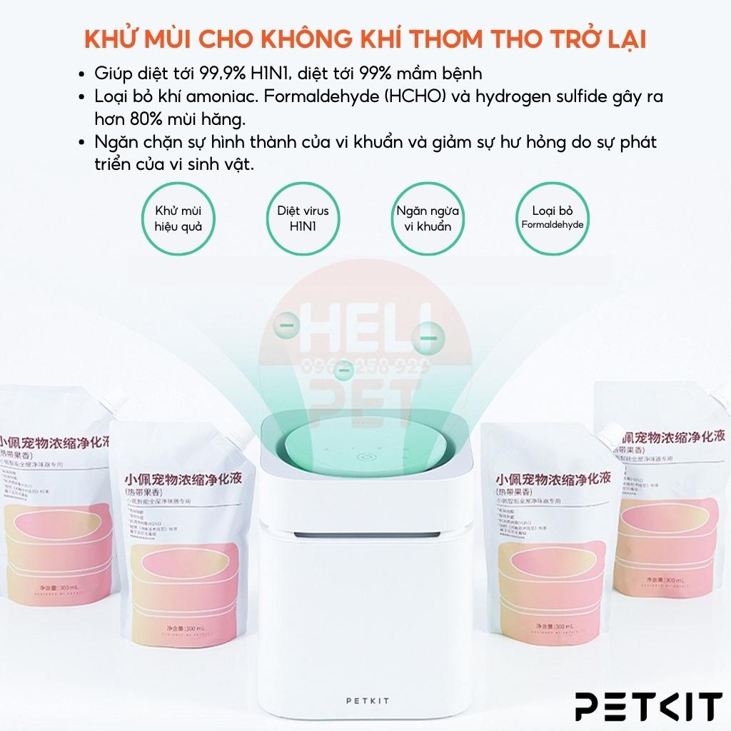 Tinh Dầu Máy Khử Mùi PETKIT Air Magicube Liquid Refill 300ml dùng 1 tháng - HeLiPet