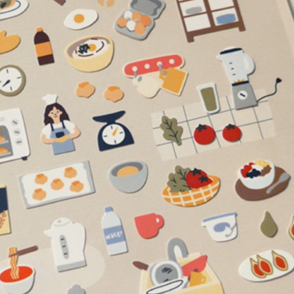 STICKER SUATELIER HÌNH DÁN HÀN QUỐC - VĂN PHÒNG PHẨM