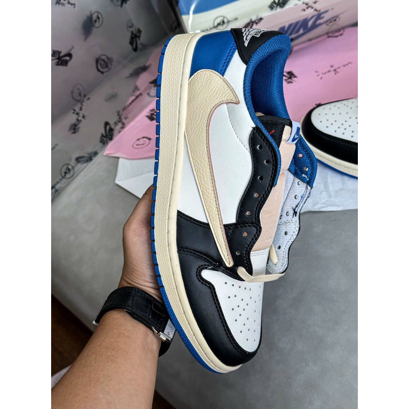 Giày thể thao JD1 Travis scott low -Full box