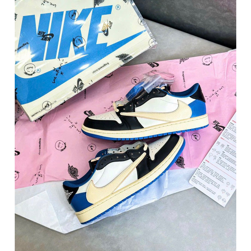 Giày thể thao JD1 Travis scott low -Full box