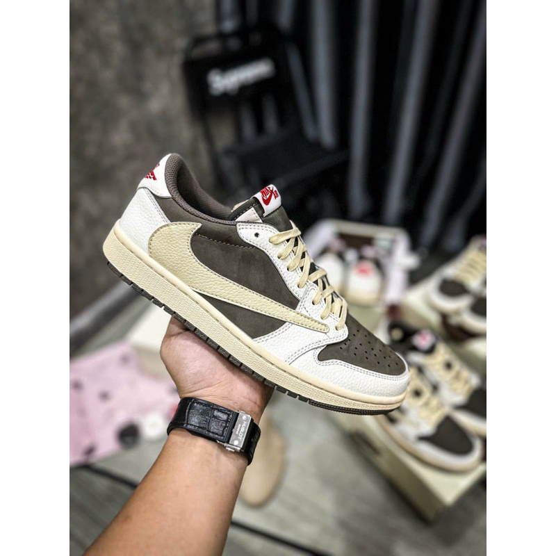Giày thể thao JD1 Travis scott low -Full box