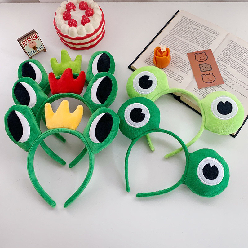 N42 Băng đô bờm tóc nữ ếch xanh