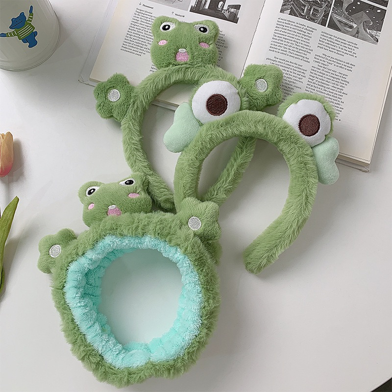 N42 Băng đô bờm tóc nữ ếch xanh