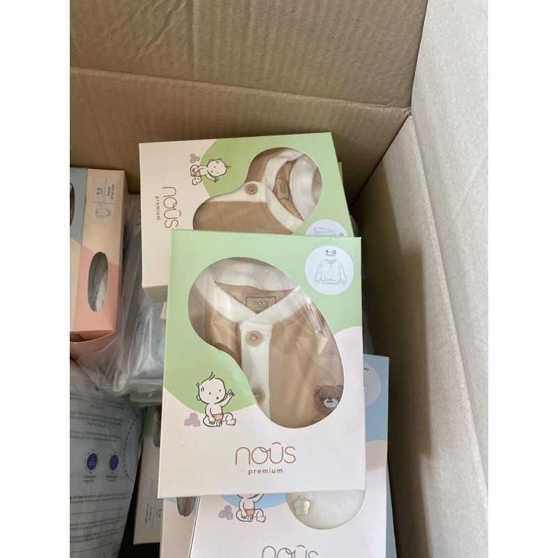 Áo dài Tay nous cho bé 6-24 tháng