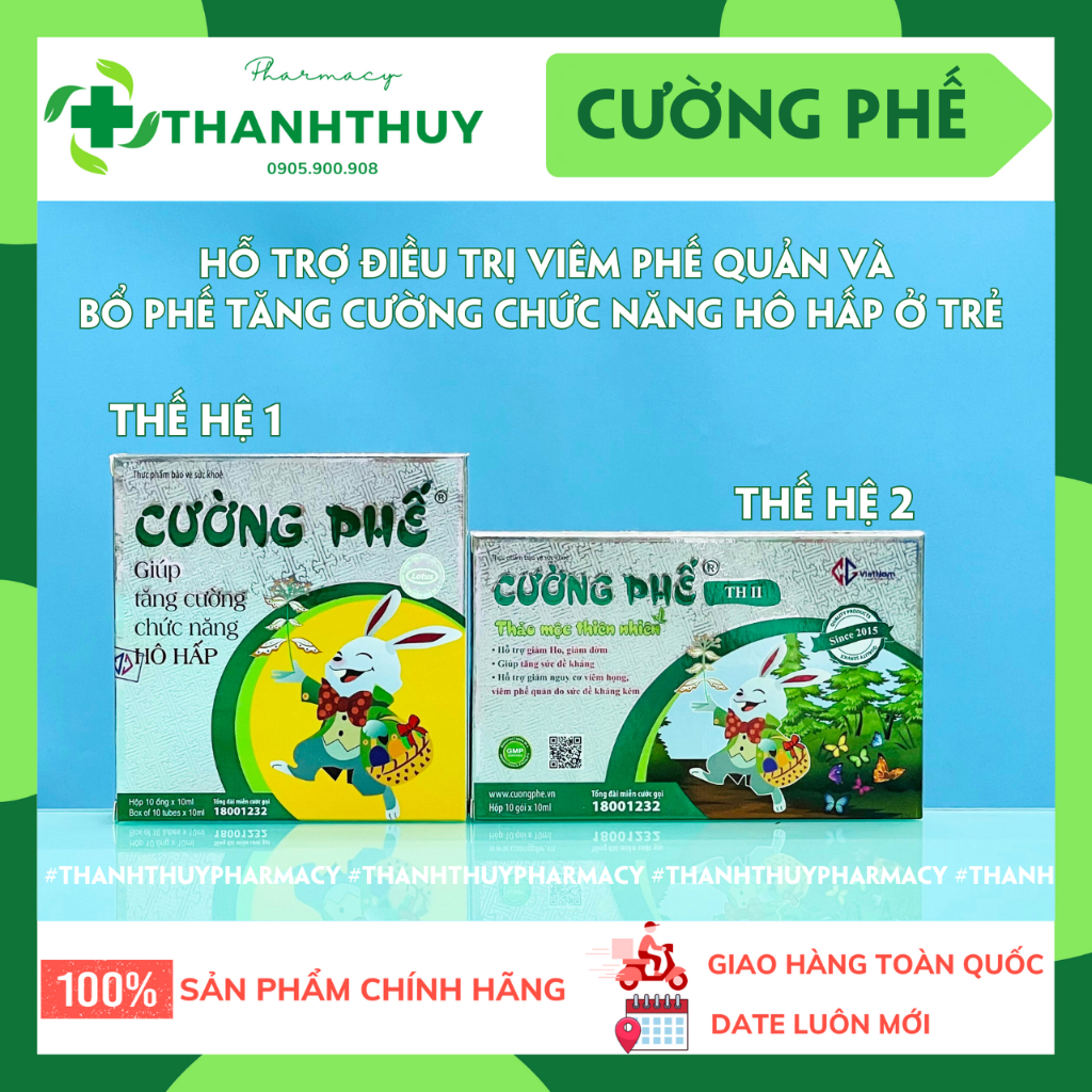 Siro Cường Phế Lotus [Hộp 10 Ống X 10ml] Giúp Bổ Phế, Hỗ Trợ Giảm Ho, Tăng Cường Chức Năng Hô Hấp.