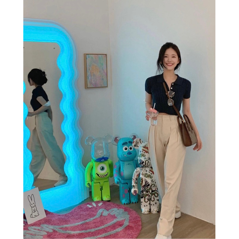 | Order | set áo crotop ngắn tay với quần xuông Triệu Lộ Tư trẻ trung năng động
