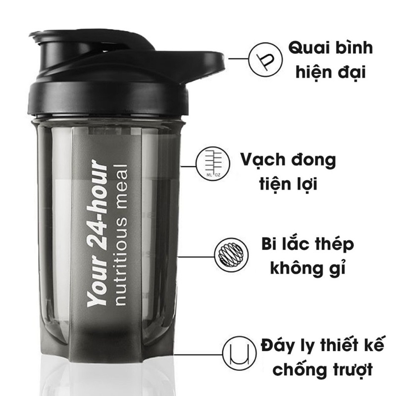 Bình lắc shaker tập gym