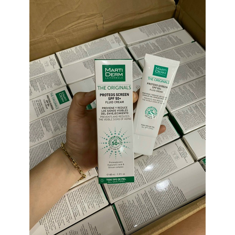 Kem chống nắng MatriDerm SPF 50+ PA+ Phù hợp cho da đang treatment 40ml