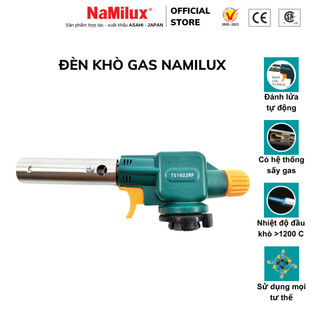 Đèn khò gas namilux ts1922rf / đuốc khò gas namilux ts1922rf đánh lửa tự động - hàng chính hãng 100%