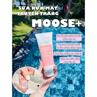 Sửa rửa mặt trắng da moose+