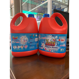(KTT) Nước giặt FIGHT  3000ml 4in1 Can Xanh