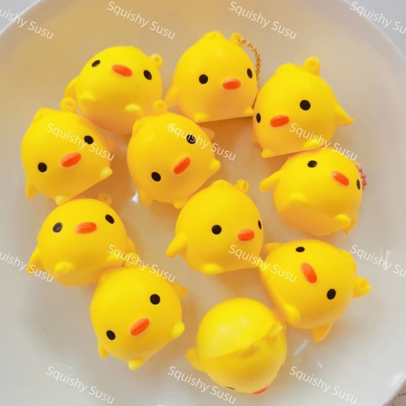 Squishy Gà Vàng Mini Mềm Chậm Tăng
