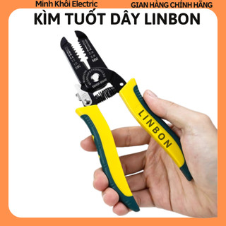 Kìm tuốt dây điện Linbon, Dây Cáp Tự Động Đa Năng Cao Cấp Linbon, kìm cắt dây điện Linbon,kìm đa năng, kìm rút dây Linbo