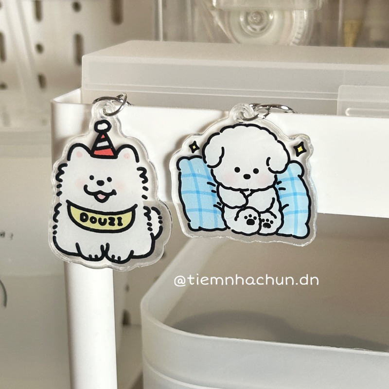 MÓC KHOÁ CUTE HAPPY BEAR  - tiệm nhà chun