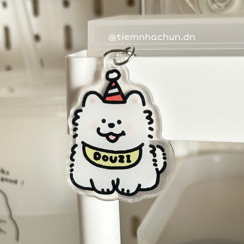 MÓC KHOÁ CUTE HAPPY BEAR  - tiệm nhà chun