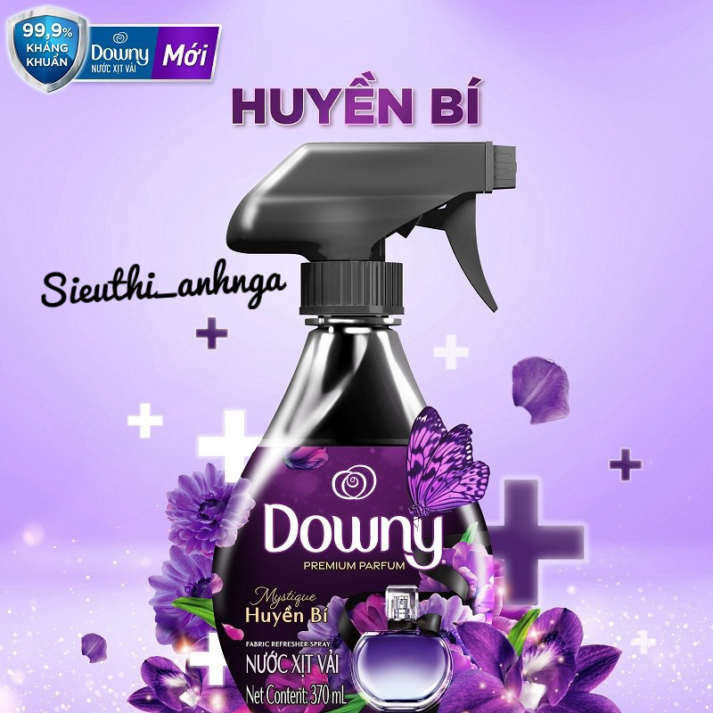 Xịt Vải Downy Hươnh Huyền Bí Đam Mê 370ml