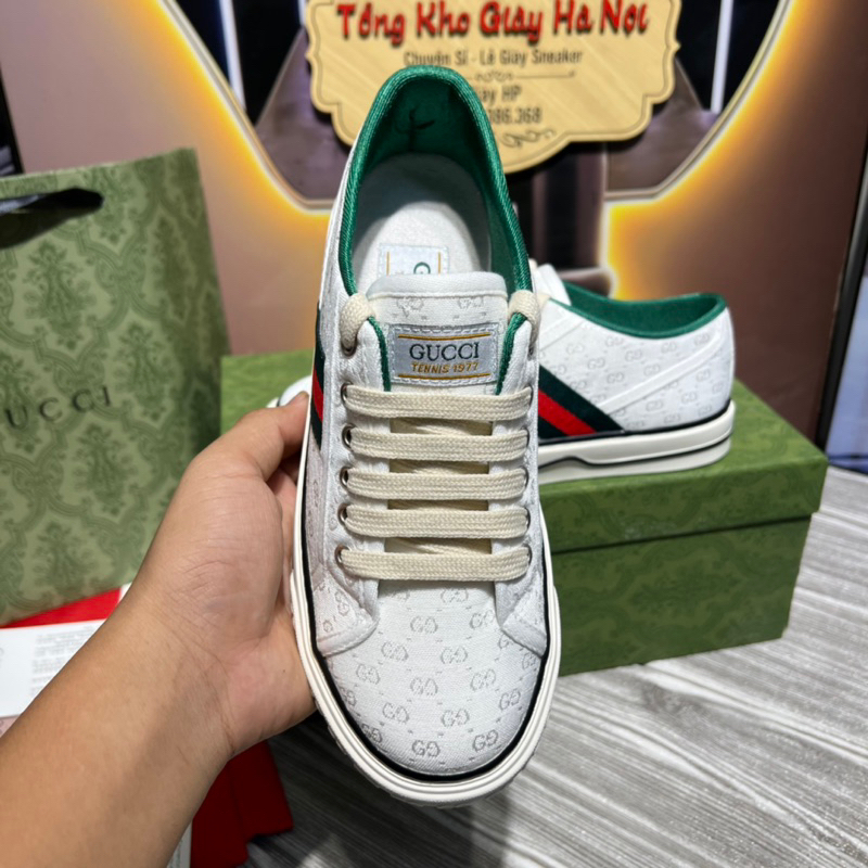 ẢNH THẬT Giày Thể Thao GC Teniss.1977 Trắng  Quảng Châu Cao Cấp Full Pk