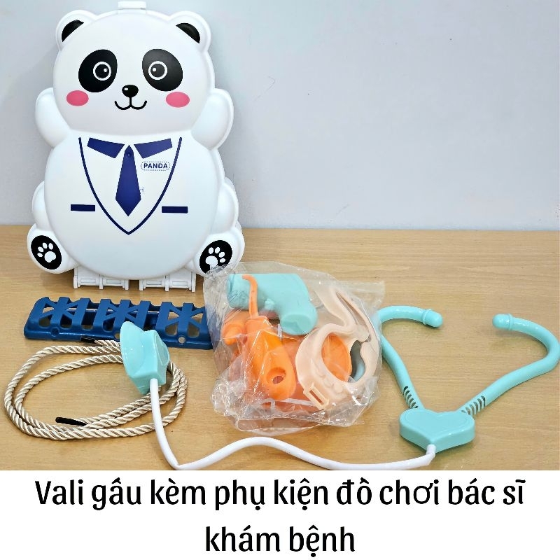 Đồ chơi bộ vali nấu ăn , trang điểm , bác sĩ hình con vật dễ thương cho bé