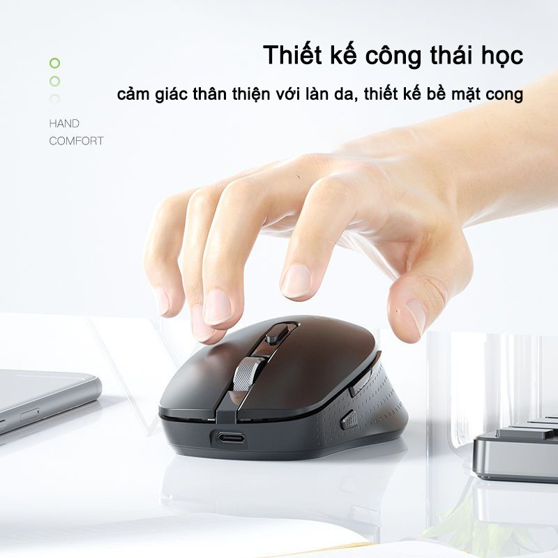 Chuột Không Dây Acer M155 Chế độ kép 2.4G và Bluetooth Có thể sạc lại Thích Hợp Làm Văn Phòng Công Ty Và Gaming | BigBuy360 - bigbuy360.vn