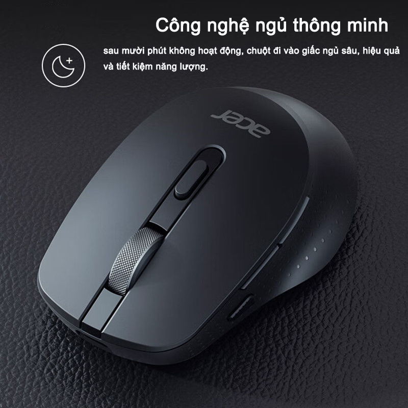 Chuột Không Dây Acer M155 Chế độ kép 2.4G và Bluetooth Có thể sạc lại Thích Hợp Làm Văn Phòng Công Ty Và Gaming | BigBuy360 - bigbuy360.vn