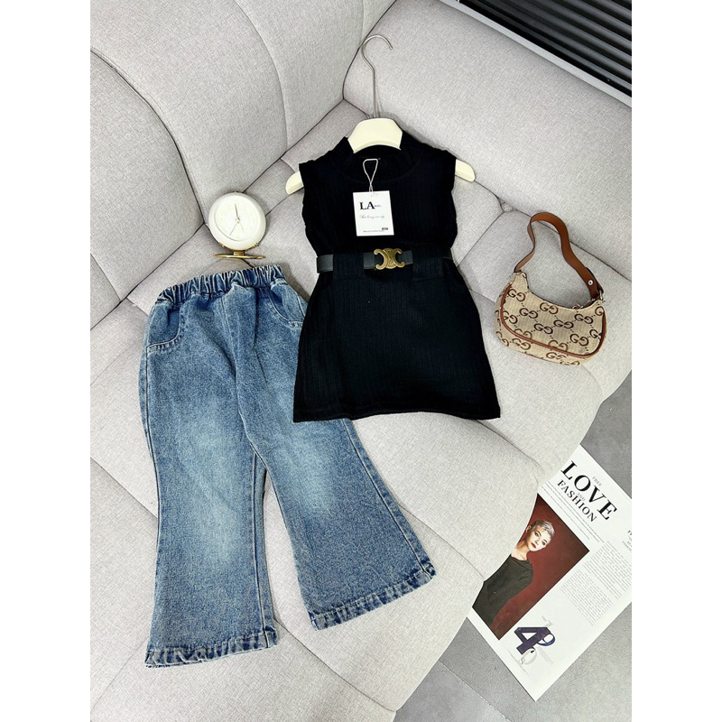 Set sang chảnh cho bé gái kèm nịt