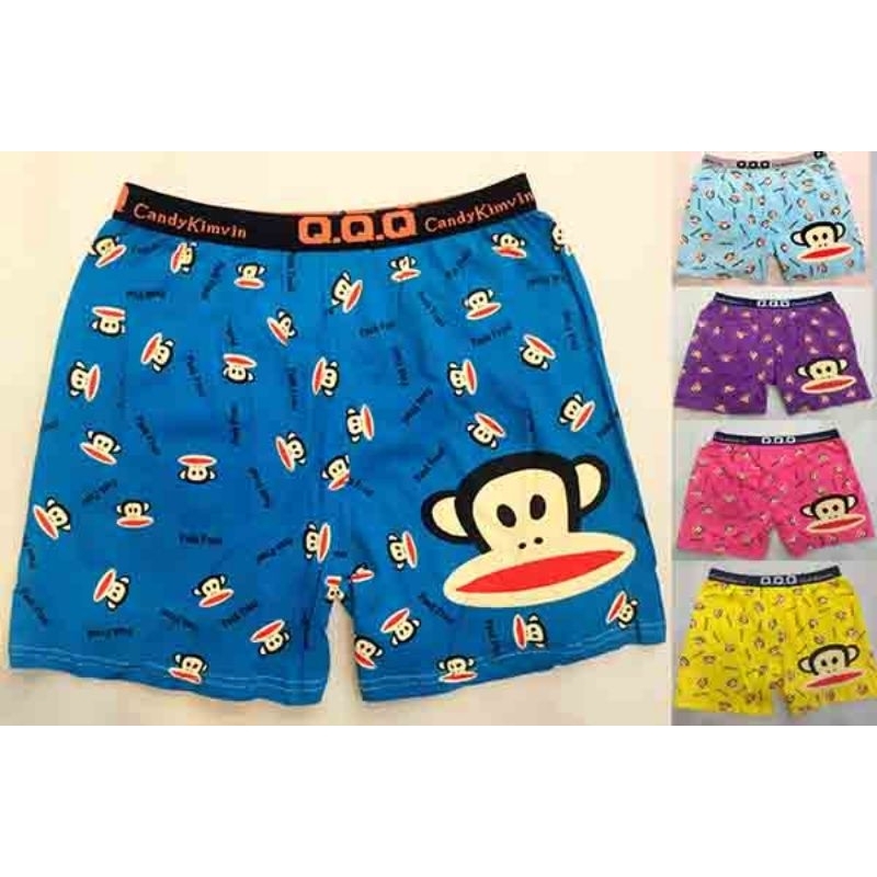 Combo quần đùi phối lót mặc nhà - đi biển chi tiết hoạt hình dễ thương