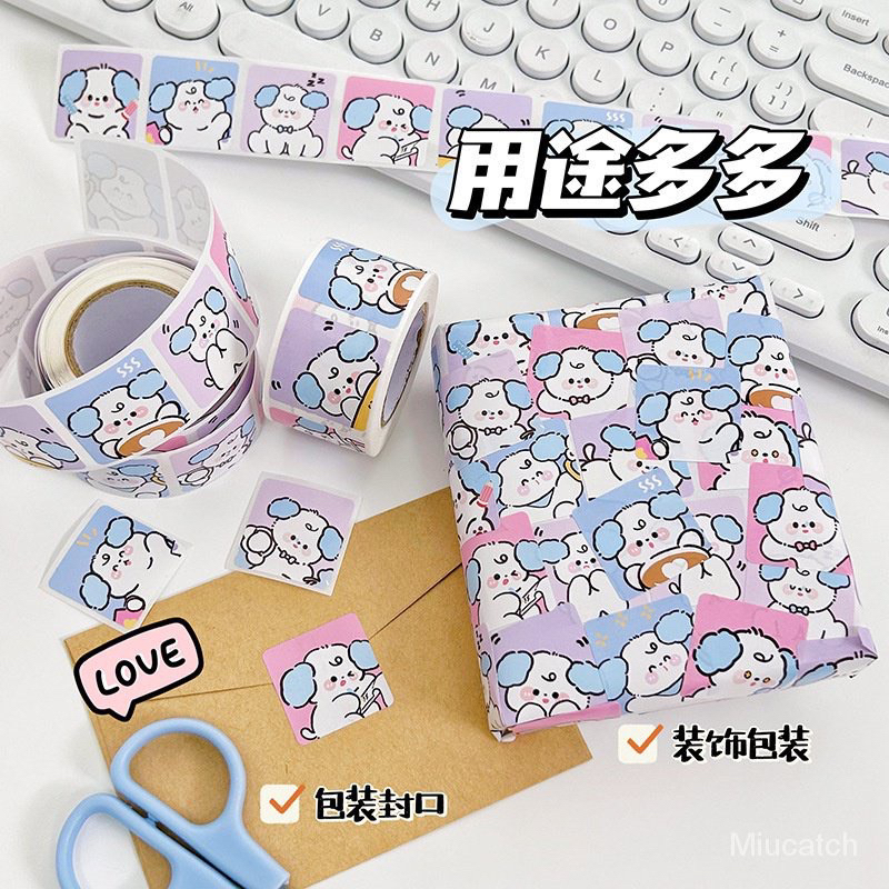 Set 50 hình dán dạng tem xinh xắn🌷