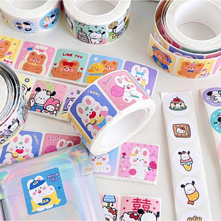 Set 50 hình dán dạng tem xinh xắn🌷