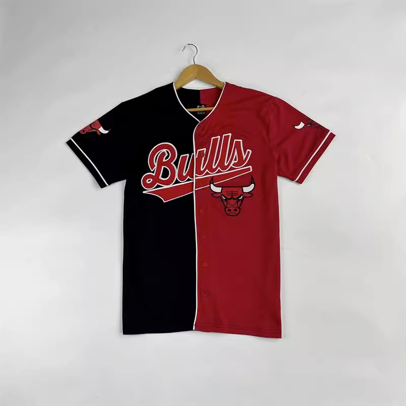 Áo Sơ Mi Bóng Chày CHICAGO BULLS | Áo Bóng Chày Mẫu Mới Về | Áo Bóng Chày phong cách Streetwear, Undergroung