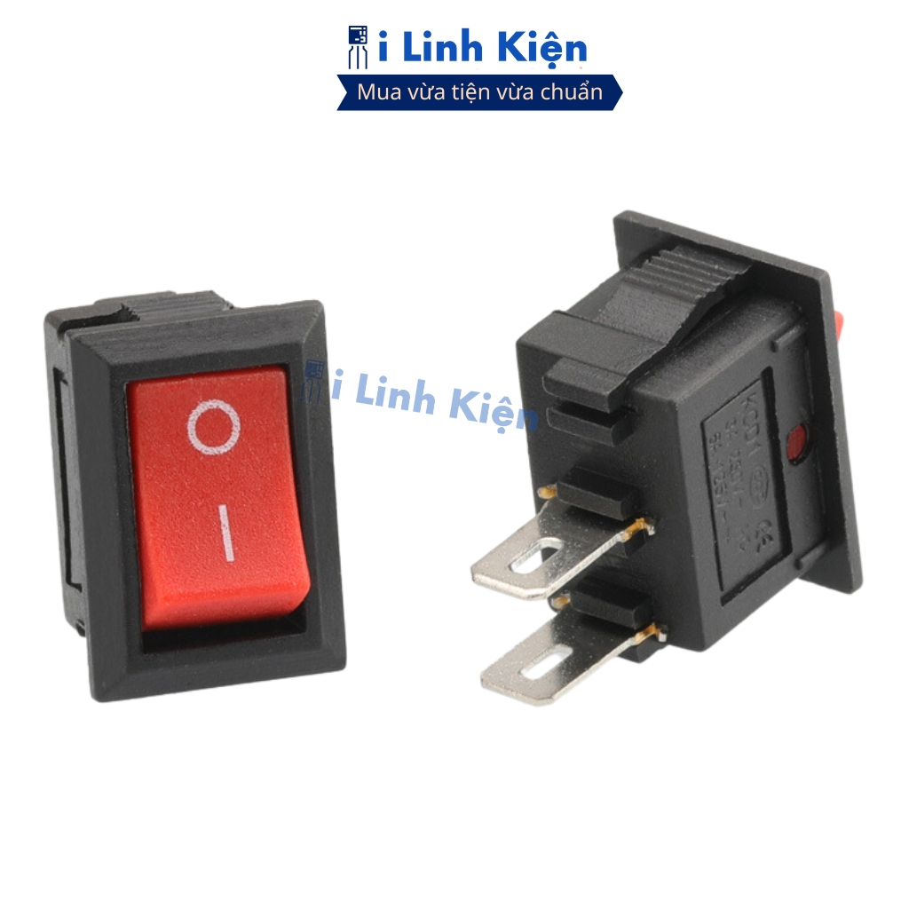 Công tắc bập bênh 2 chân 6A 250V RY1-101 không đèn ilinhkien.