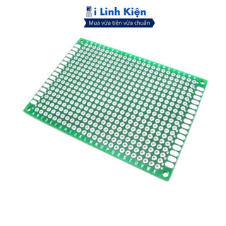 PCB lỗ 5x7cm phíp thủy tinh FR4 2 mặt chính hãng ilinhkien.