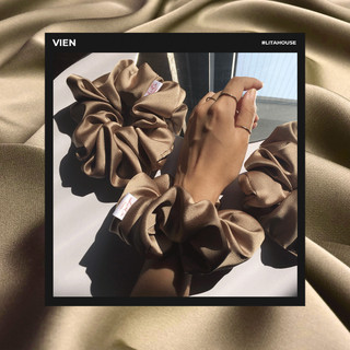 VIEN - Dây chun buộc tóc lụa pearl I Scrunchies Handmade