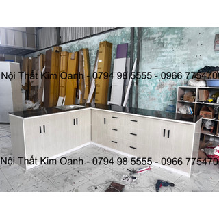 Tủ bếp mặt gạch - nhận theo yêu cầu giá xưởng cạnh tranh