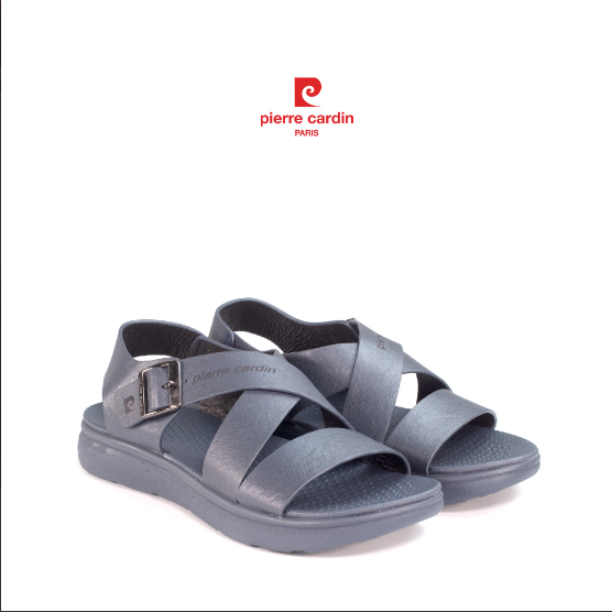 Sandal nam Pierre Cardin, chất liệu da thật, kiểu dáng quai chéo hiện đại, đế chống trượt 152