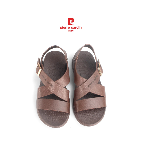 Sandal nam Pierre Cardin, chất liệu da thật, kiểu dáng quai chéo hiện đại, đế chống trượt 152