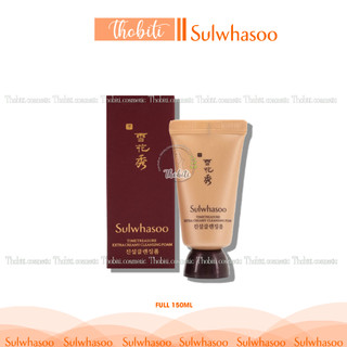 Sữa rửa mặt THÔNG ĐỎ SULWHASOO Timetreasure extra creamy cleansing foam EX chống lão hoá
