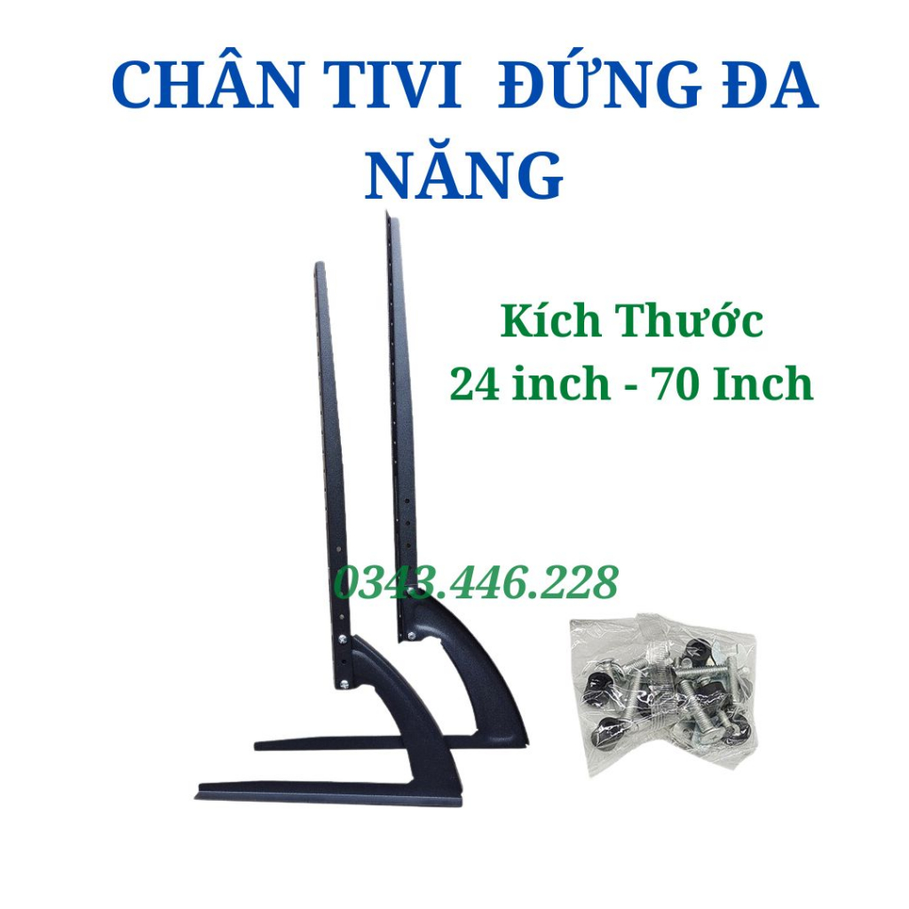 Chân tivi đa năng bể bàn từ 42 đến 65 inch dành cho tivi Sam sung, Sony, LG