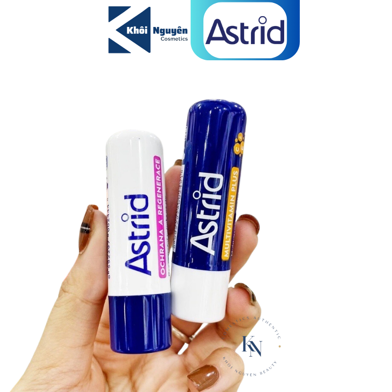 SON DƯỠNG MỠ HƯƠU ASTRID TẨY DA CHẾT TÁI TẠO MÔI 47GR