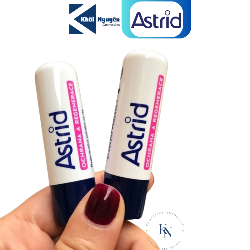 SON DƯỠNG MỠ HƯƠU ASTRID TẨY DA CHẾT TÁI TẠO MÔI 47GR