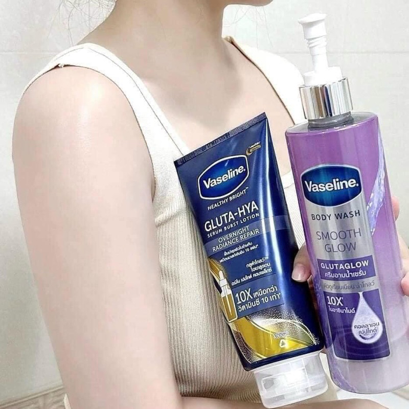 01 Chai Sữa Tắm Trắng Da VASELINE 425ml Chính Hãng Thái Lan